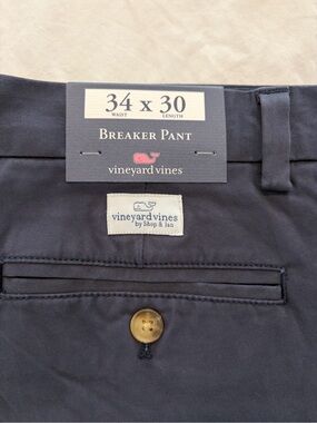 Vineyard Vines Men's Breaker Pant in Navy